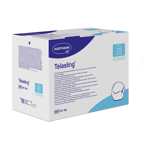 Telasling, steril - Schlinggazetupfer in Doppelter Sterilverpackung