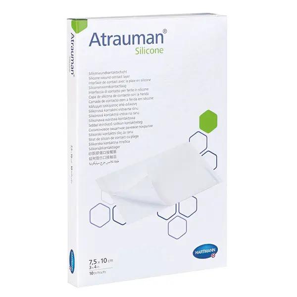 Atrauman Silicone - Wundkontaktschicht aus PET-Netz mit Silikongel