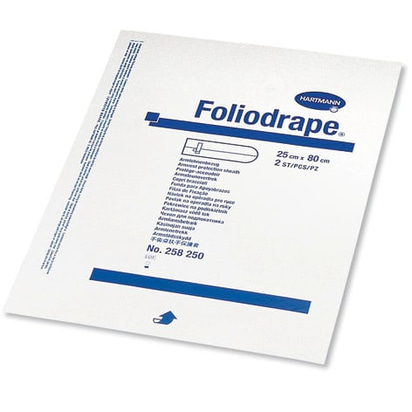 Hartmann Foliodrape Protect Armlehnen-Bezüge - 80 Stück 25 x 80 cm