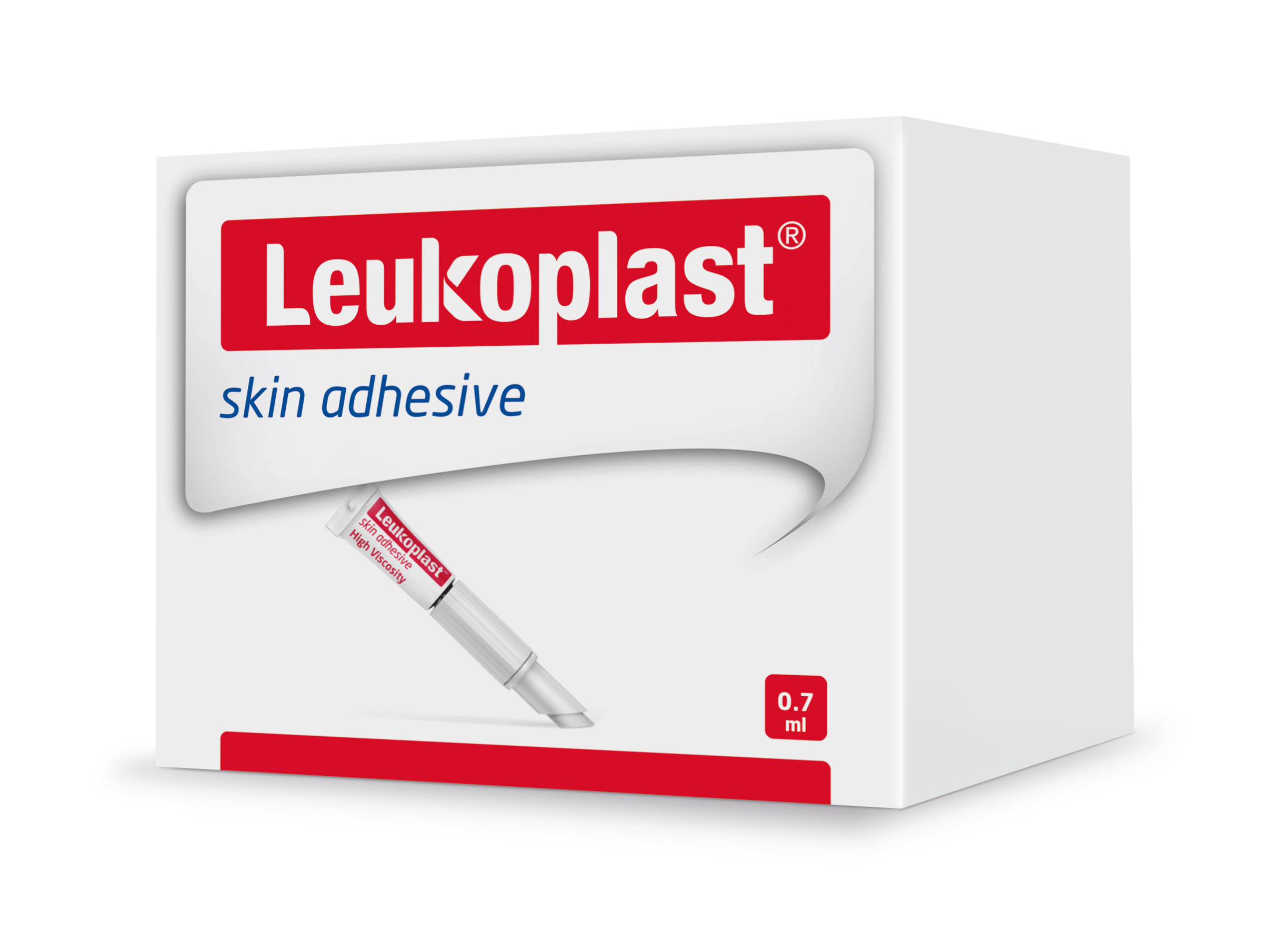 Leukoplast Skin Adhesive Hautkleber - 10 Dosiertuben mit 2-in-1 Applikator