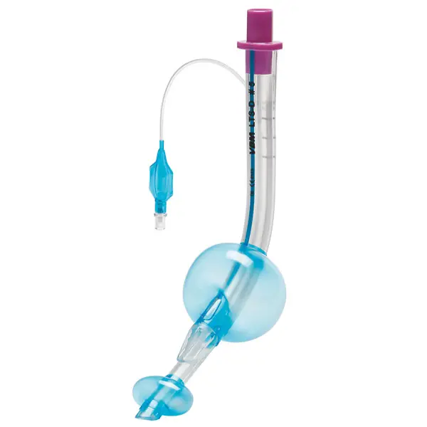 Einzel-Set: Larynx-Tubus LTS-D - Doppellumiger Tubus mit Drainagekanal zum Einmalgebrauch