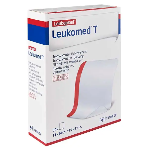 Leukomed-T Wundverband - Zur wasserdichten Fixierung von z.B. Kathetern und Kanülen