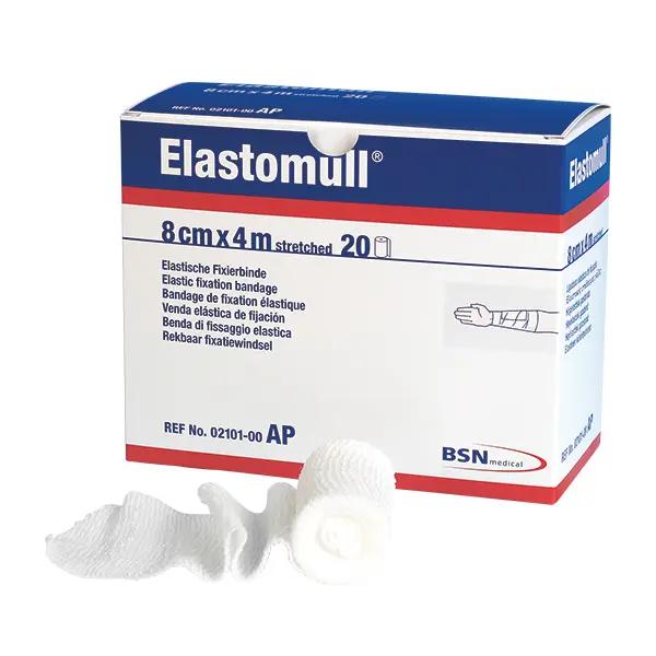 Elastomull - Elastische Fixierbinde, rutschfest, atmungsaktiv