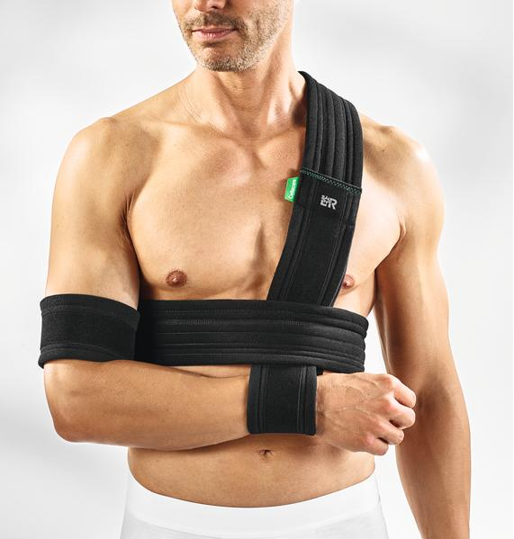 Cellacare Gilchrist Classic - Schultergelenkorthese, schwarz/grün