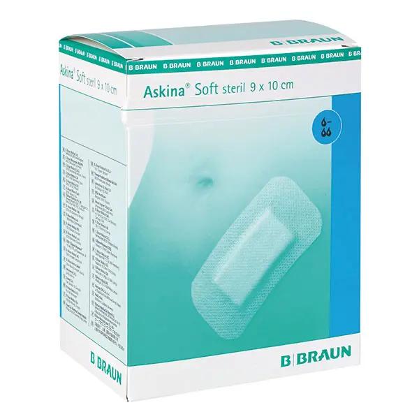 Askina Soft steril B.Braun - Selbstklebender Vliesstoffwundverband