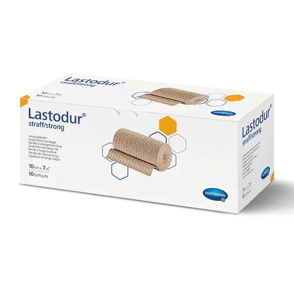 Lastodur straff/strong - dauerelastische Langzugbinde für starke Kompression, 180% Dehnbar