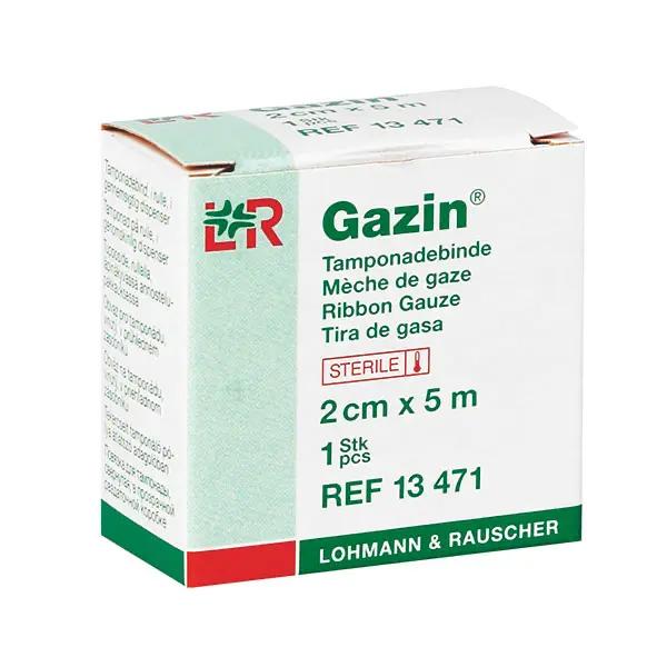 Gazin Tamponadebinde - steril, gerollt, im Kunststoffspender, 1-fach