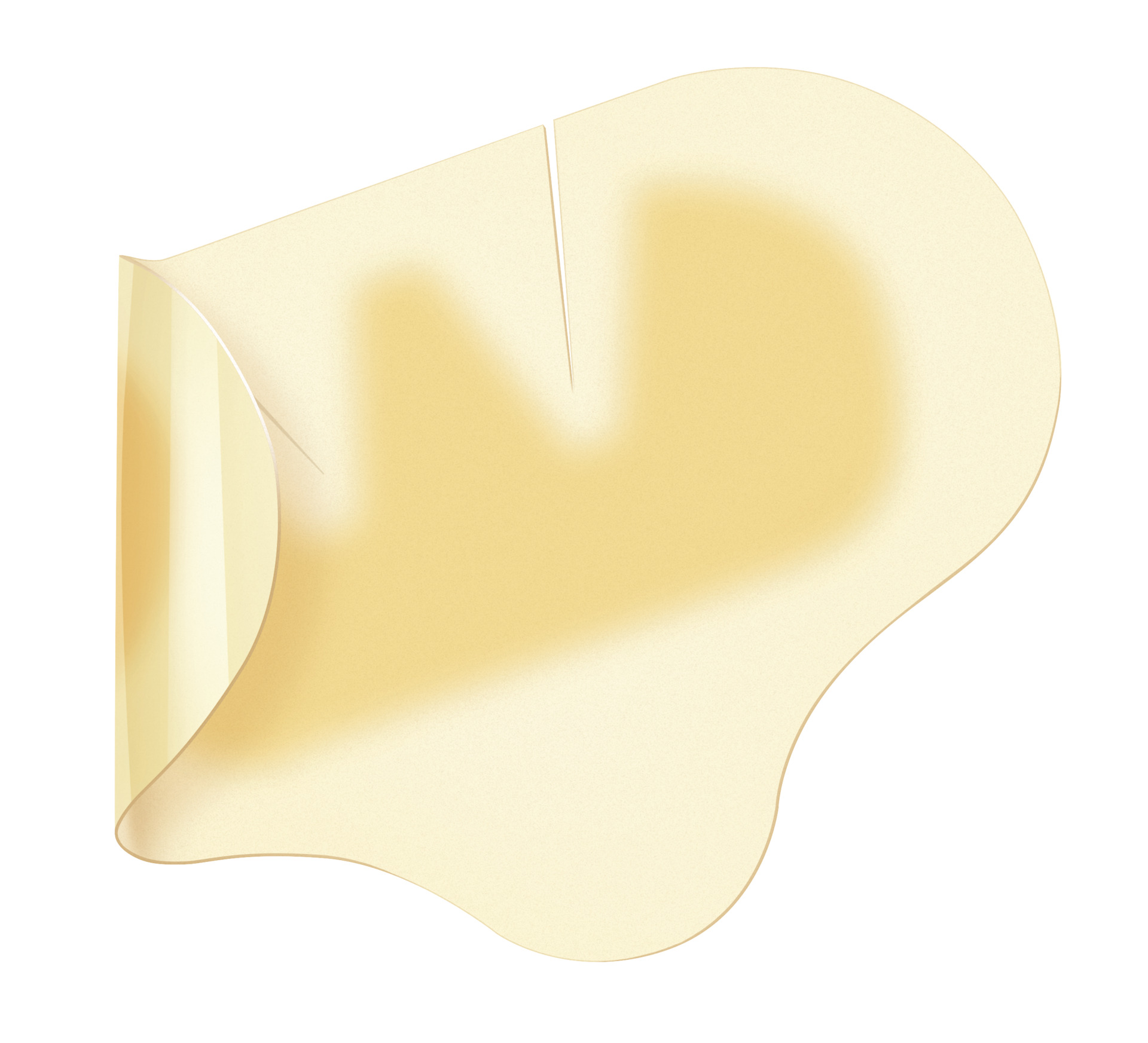 Hartmann Hydrocoll Classic Concave - Hydrokollid-Verband für Ferse und Ellenbogen 8x12 cm