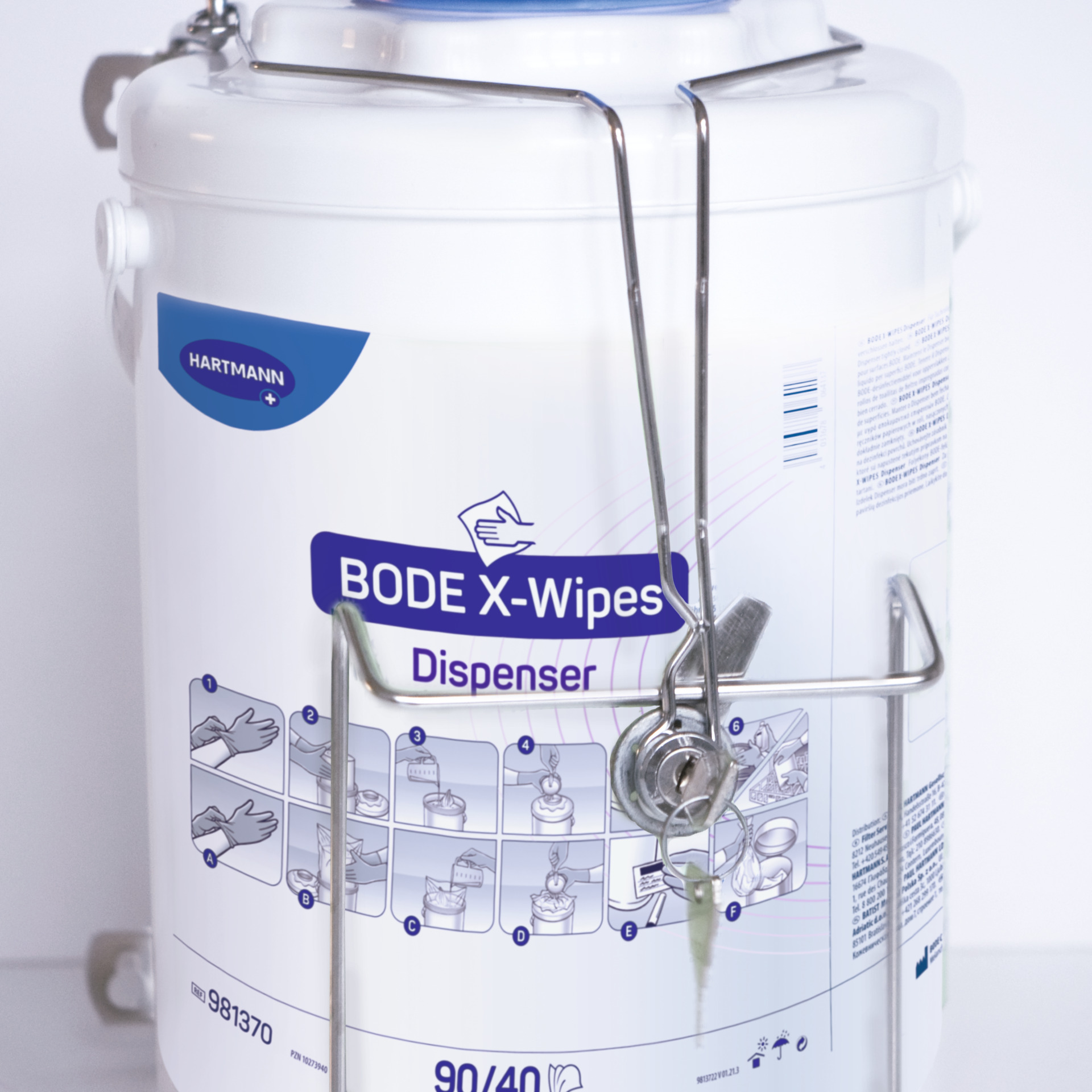 Bode Sicherungsbügel - Für den BODE X-Wipes Wandhalter