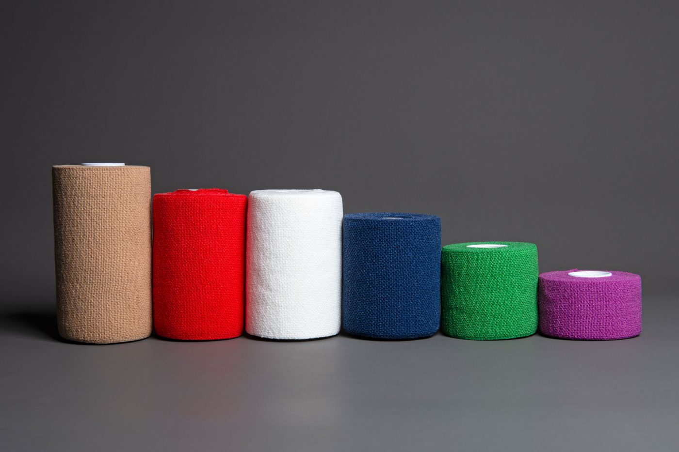 Medihaft 5 m x 6 cm - Kohäsive Binden für z.B. Stütz- und Entlastungsverbände