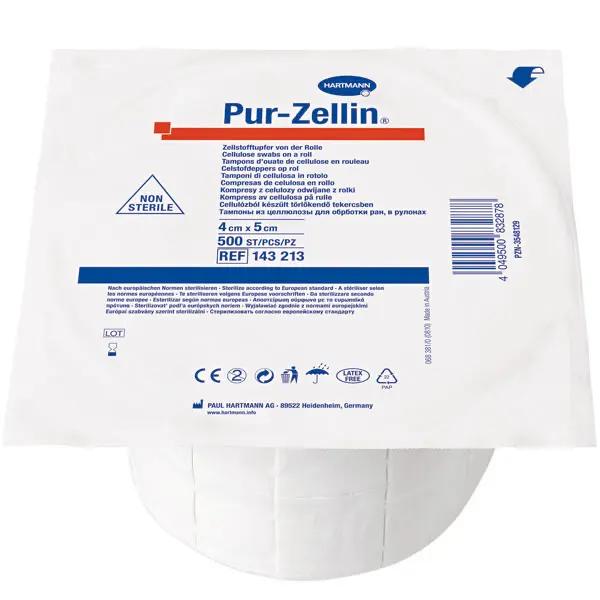 Pur Zellin - Zellstofftupfer von der Rolle, steril/unsteril