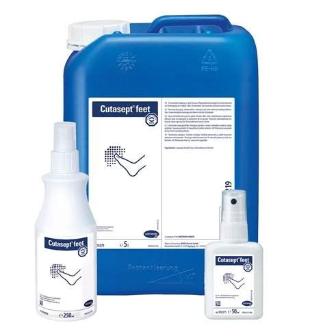 Cutasept Feet - Fußspray - Vitale Fußpflege und Fußpilzprophylaxe