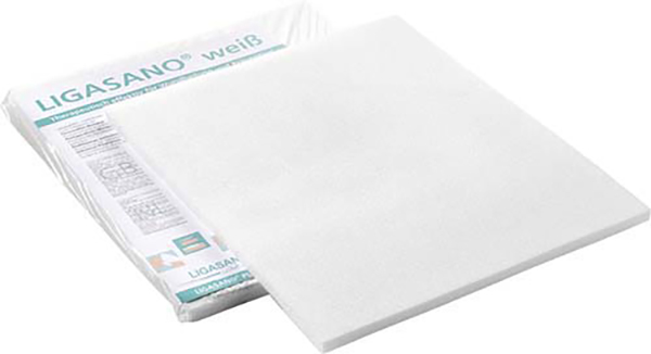 Ligasano weiß Verband, unsteril - Unsteriler PUR-Schaumverband, große Platten