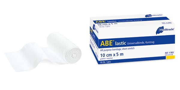 ABE Lastic Universalbinden - Unsterile dauerelastische Universalbinden mit kurzem Zug