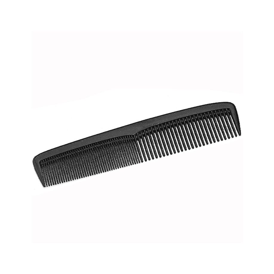 Damenkamm, 24 Stück -  Länge ca. 19 cm, schwarz, ideal für Krankenpflege