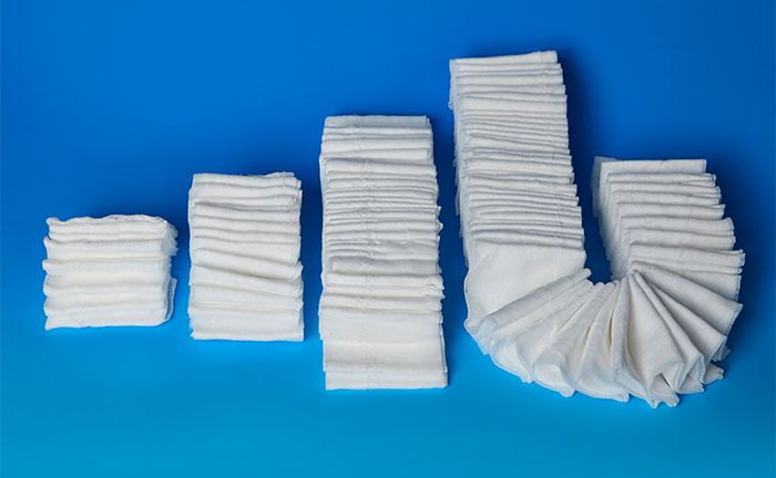 Verbandmull handgelegt unsteril - 20-Fädig, aus 100% Baumwolle, Sterilisierbar