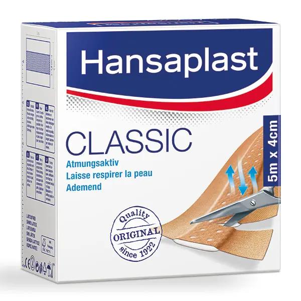 Hansaplast Classic - Pflaster für die Versorgung verschiedenster Wunden, atmungsaktiv
