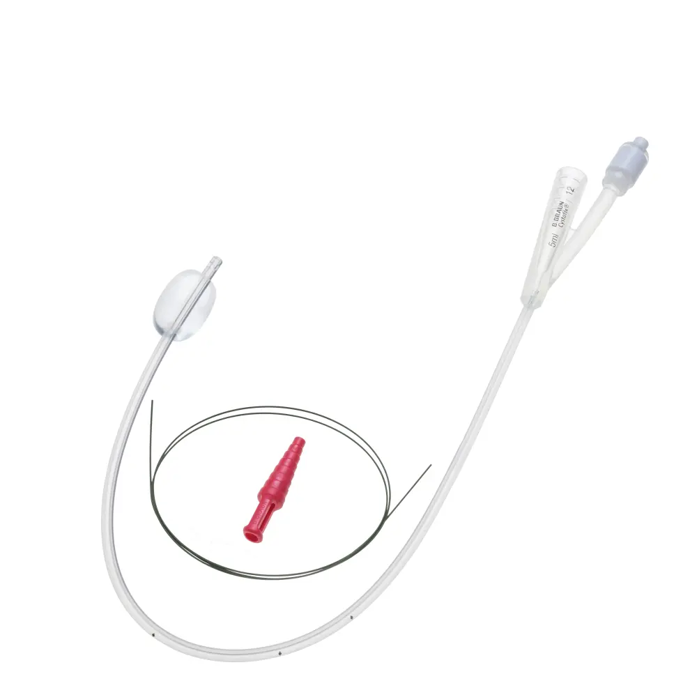 CYSTOFIX Wechsel-Set - mit Silikonballonkatheter und Führungsdraht 80 cm/0,9 mm, 5 Stück