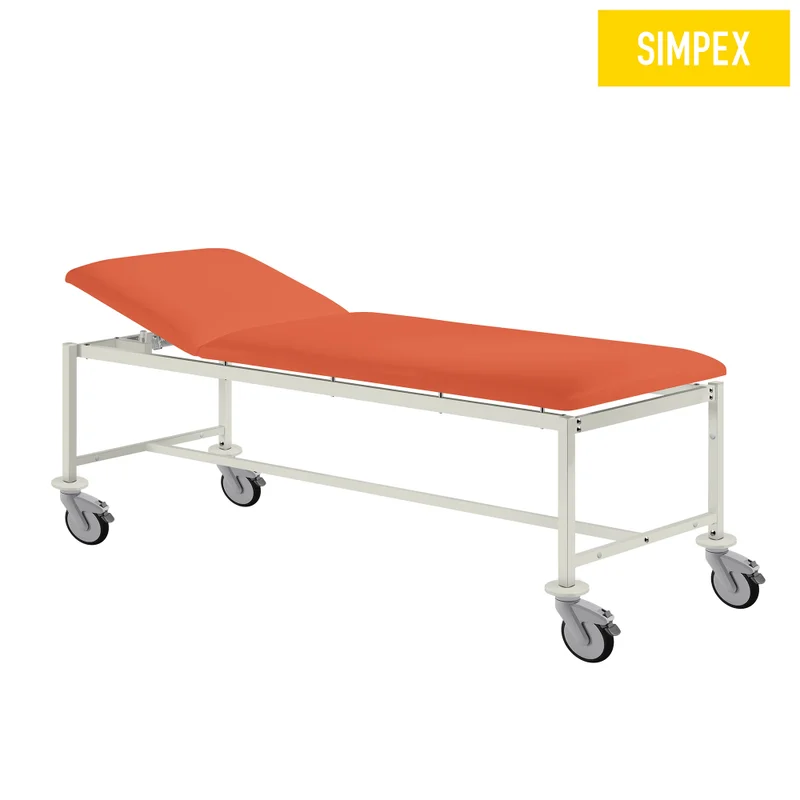 MEDI-LUX Mobil Multifunktionsliege, Polster Classic - Breite 80cm, Mit Rollen, Lederimitat