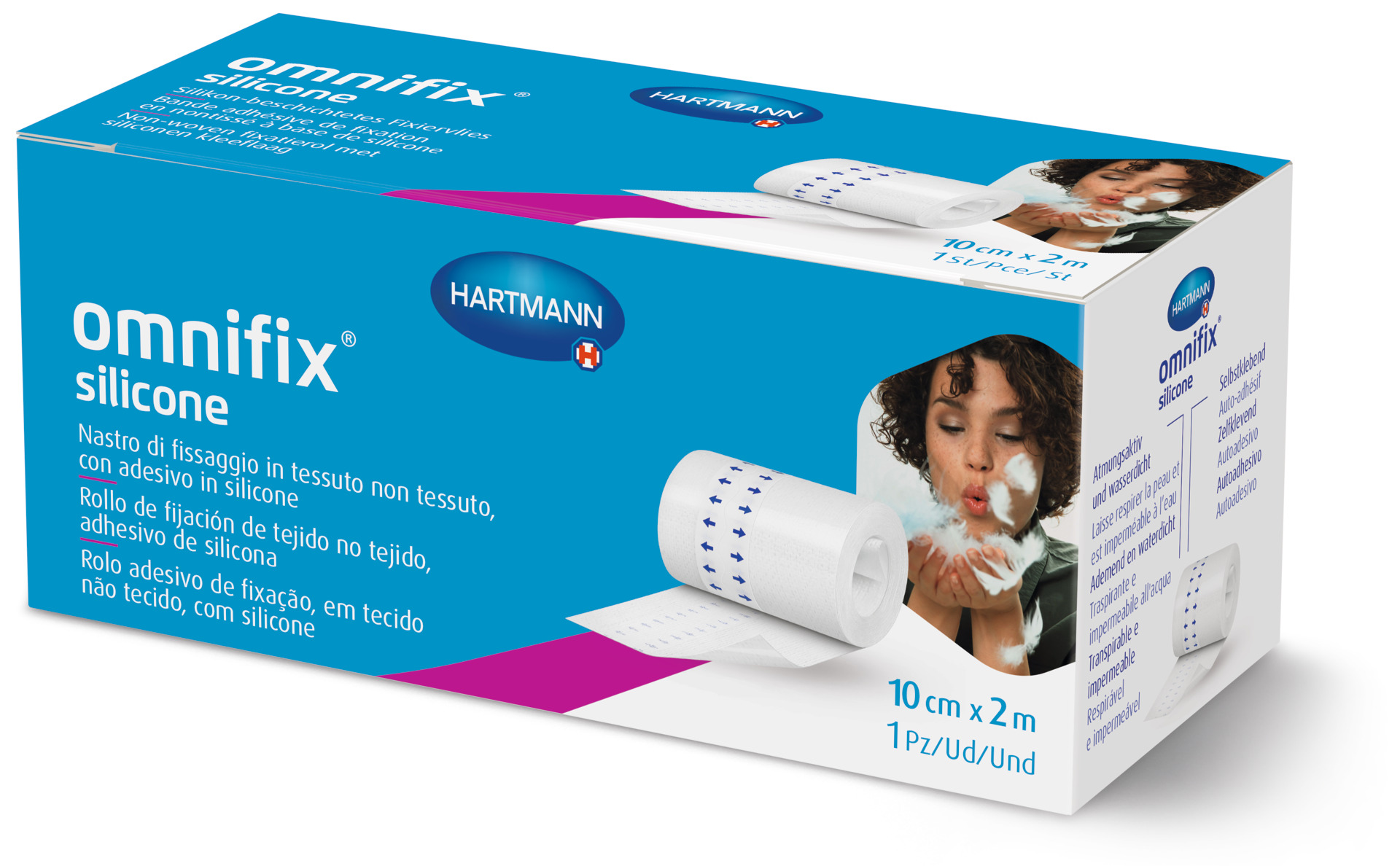 Hartmann Omnifix silicone - Selbstklebendes und Hautfreundliches Fixiervlies