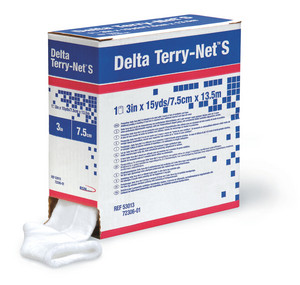 Delta Terry-Net S - Synthetischer Frotteeschlauch unter synth. Starr- und Stützverbänden