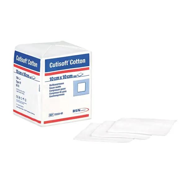 Cutisoft Cotton Kompressen unsteril BSN