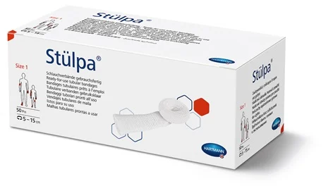 Stülpa Schlauchverbände - Fertigverbände, querdehnbar, Viskose 70%, Baumwolle 30%