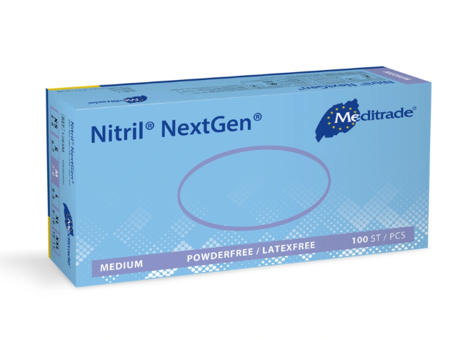 Nitrilhandschuhe NextGen - unsterile Untersuchungshandschuhe, blau