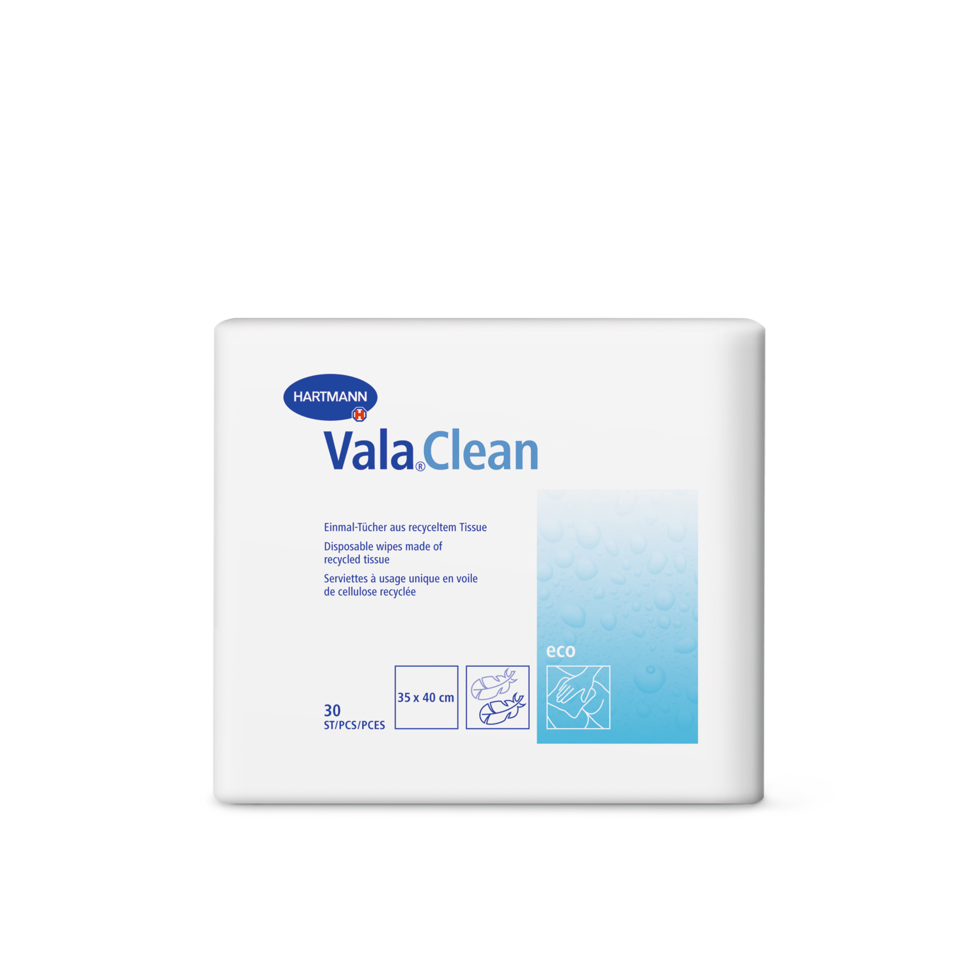 Hartmann ValaClean eco - Einmal-Tücher 35x40 cm