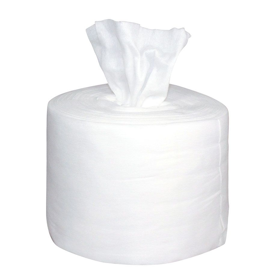 Incidin Premium Wipes Vliestücher, 6 Rollen - Trockene, fusselfreie Tücher