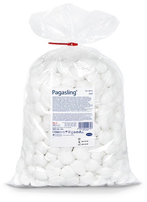 Pagasling Schlinggazetupfer -  aus reinem Verbandmull, steril/unsteril, 20-fädig