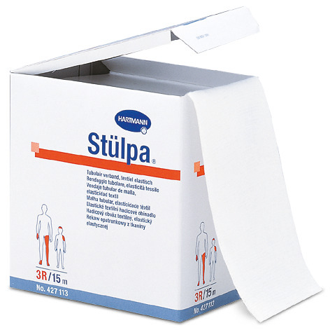 Stülpa Schlauchverbände - Fertigverbände, querdehnbar, Viskose 70%, Baumwolle 30%