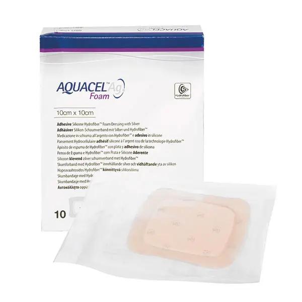 Aquacel Ag Foam - Antimikrobieller Schaumverband, mit Silber angereichert
