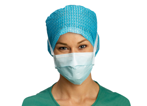 Barrier Surgine II OP-Maske Anti-Fog - hypoallergen, blau, 60 Stück