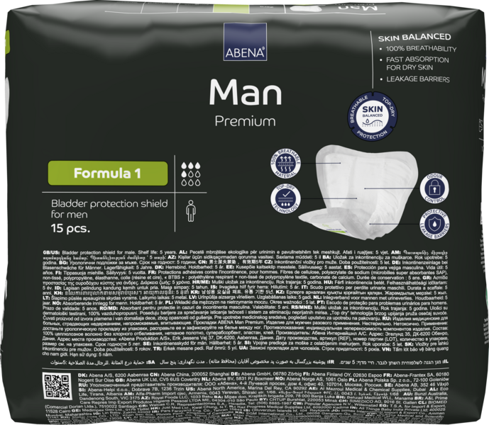 Abena Man Premium Formula - Inkontinenzeinlagen für Männer