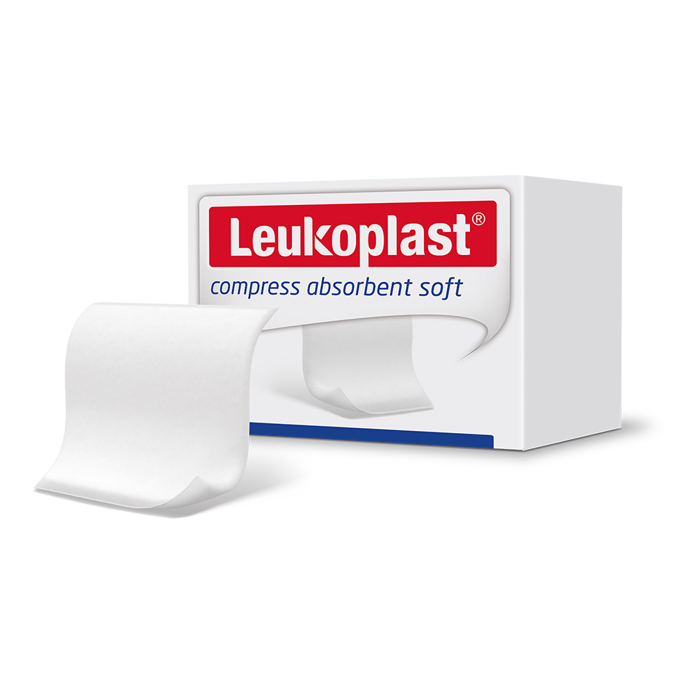 Leukoplast compress absorbant soft - Saugkompressen steril