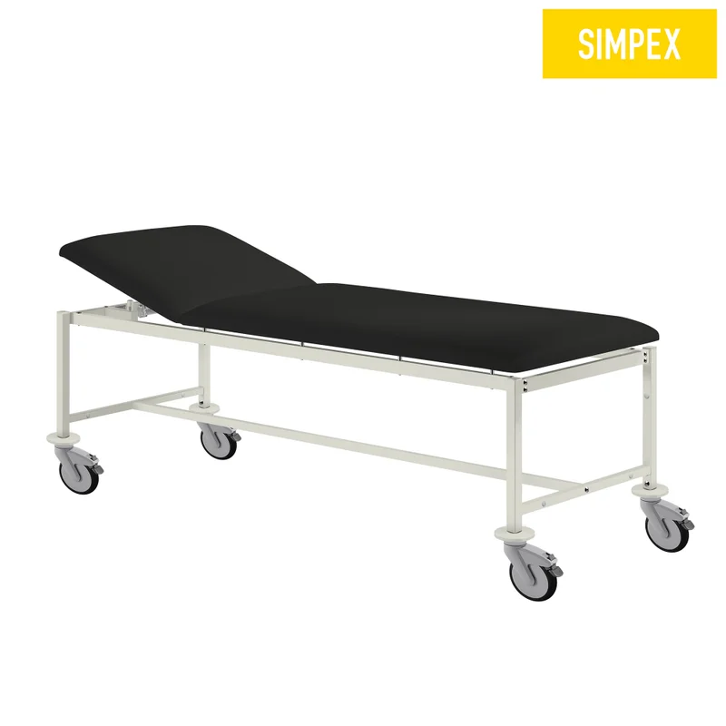 MEDI-LUX Mobil Multifunktionsliege, Polster Classic - Breite 80cm, Mit Rollen, Lederimitat