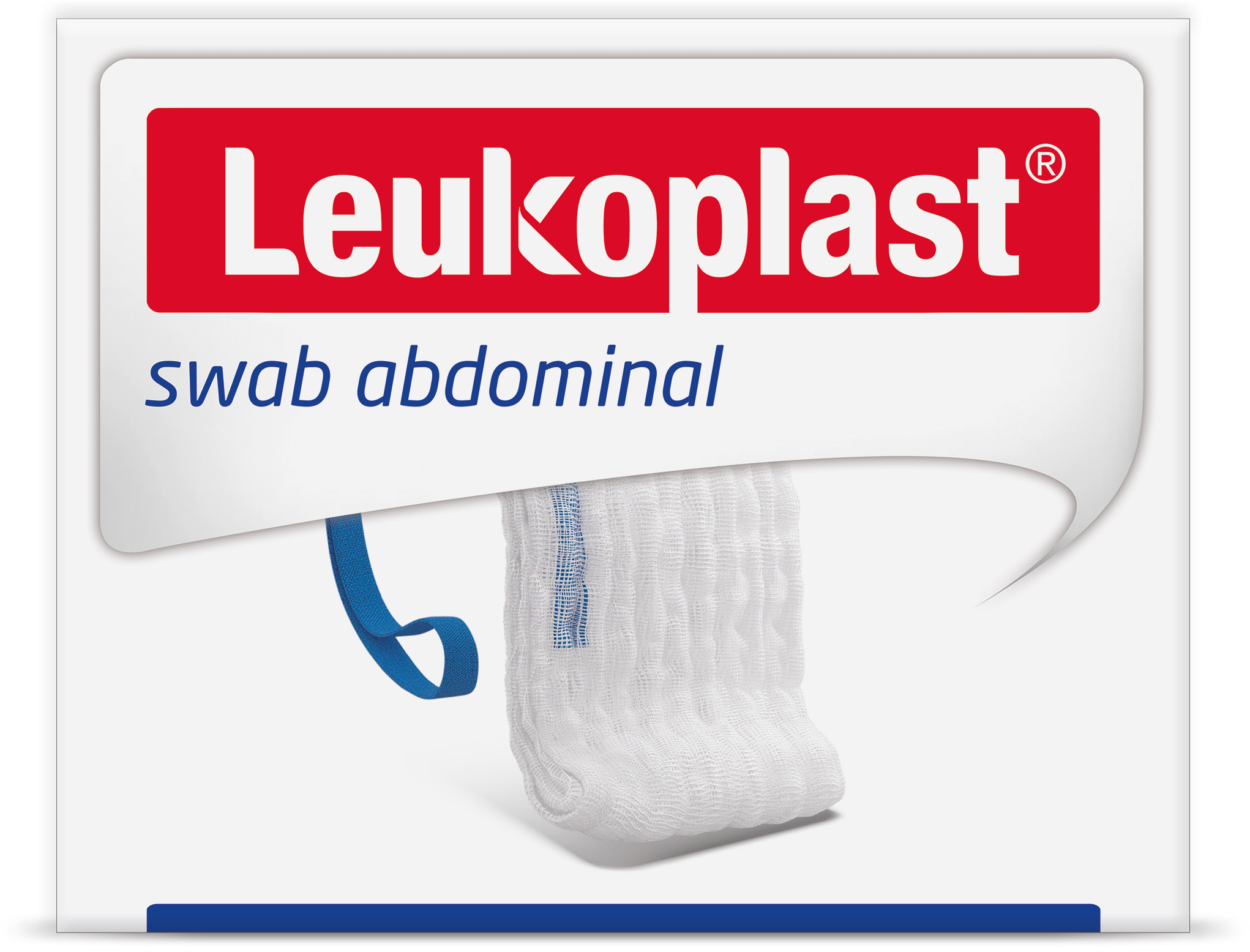 Leukoplast Swab Abdominal - Bauchtücher grün mit Schlaufe und Röntgenkontrastchip