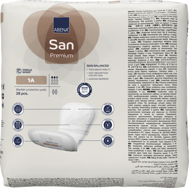 Abena San Premium - Unisex Inkontinenzeinlagen
