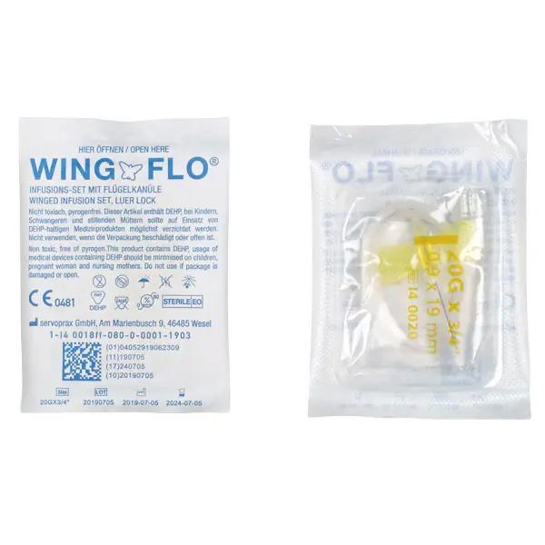 Wing-Flo Flügelkanülen - Einzeln steril verpackt