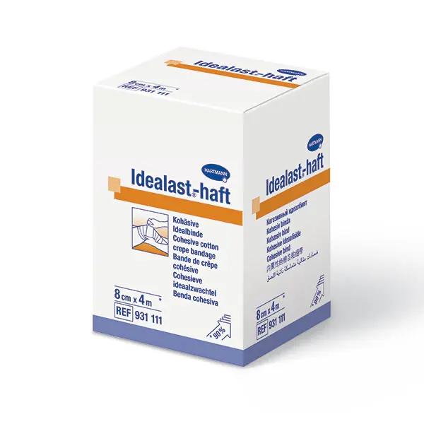 Idealast Haft Latexfrei - Dauerelastische Idealbinden mit kurzem Zug, waschbar 60°C