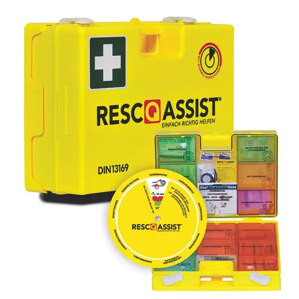 Nachrüst-Set nach DIN 13169 für Resc-Q-Assist Q100 - Erste-Hilfe-Koffer