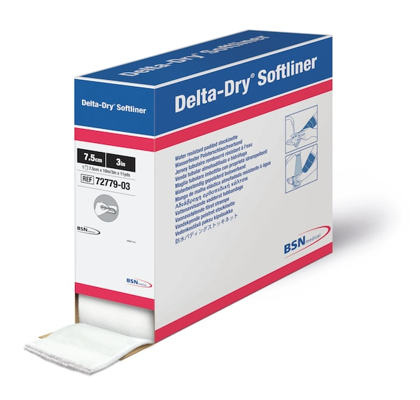 Delta-Dry Softliner - Wasserfester Polsterschlauchverband