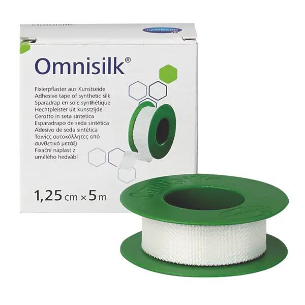 Omnisilk Spulenpflaster - Fixierpflaster aus weißer Kunstseide