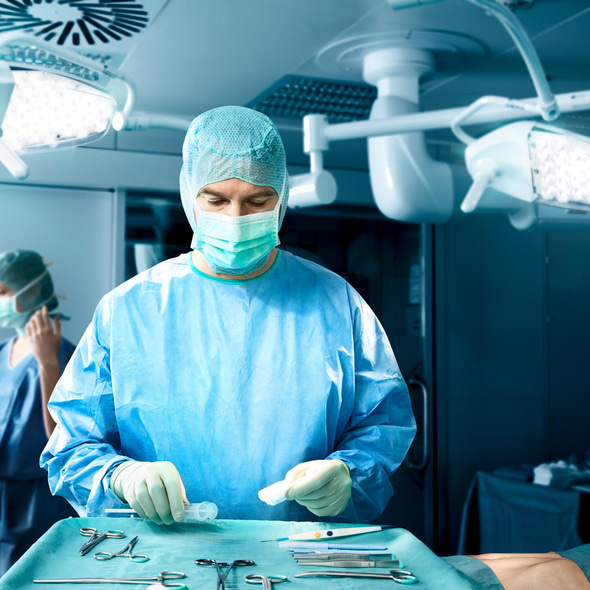 Foliodress Gown Protect Reinforced - Verstärkter Einmal-OP-Wickelkittel