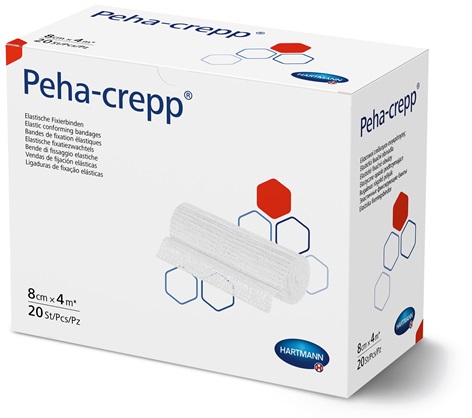 Peha Crepp - Superelastische Fixierbinden, 160% Dehnbarkeit, unsteril