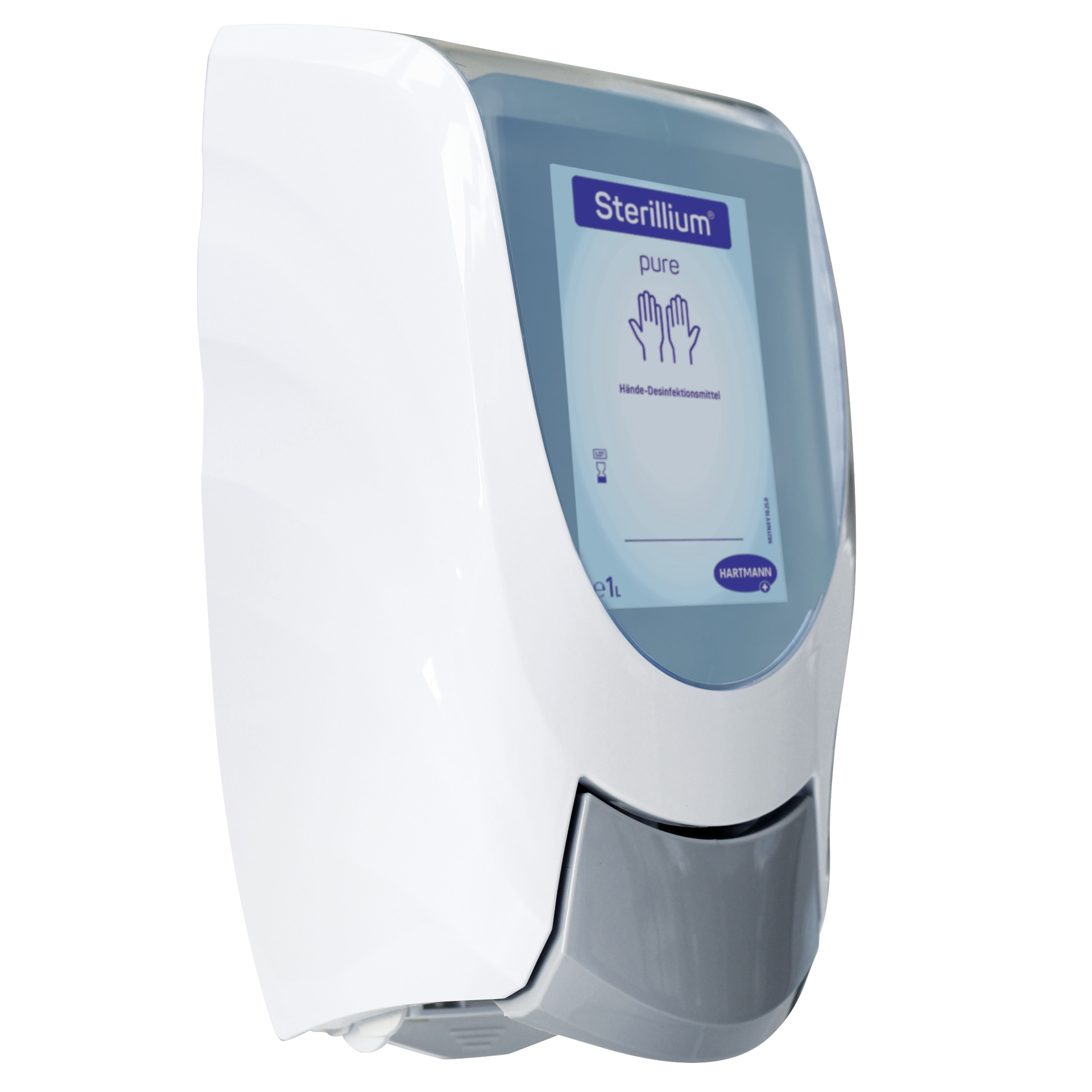 Hartmann CleanSafe basic Spender - Manuell bedienbarer Kunststoff-Dosierspender