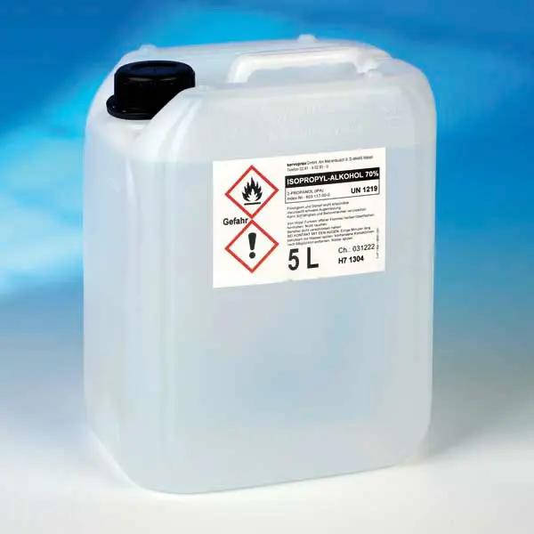 Isopropyl-Alkohol 70 % - Reinigung, Desinfektion, stark gegen Mikroorganismen