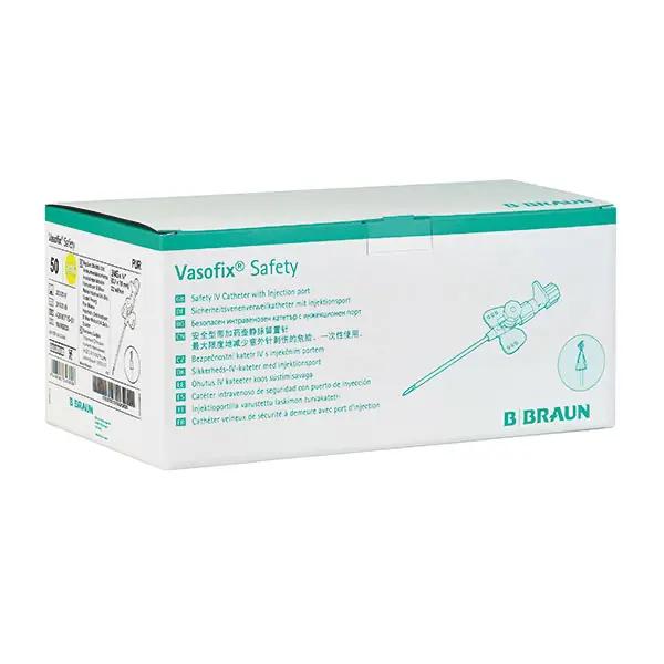 Vasofix Safety Venenverweilkanüle - Sicherheits-Venenverweilkanüle mit Zuspritzmöglichkeit