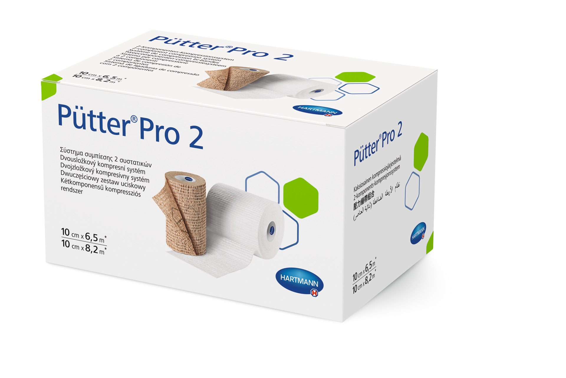 Hartmann PütterPro 2 - 2-Komponenten-Kompressionssystem Polster- und Kompressionsbinde